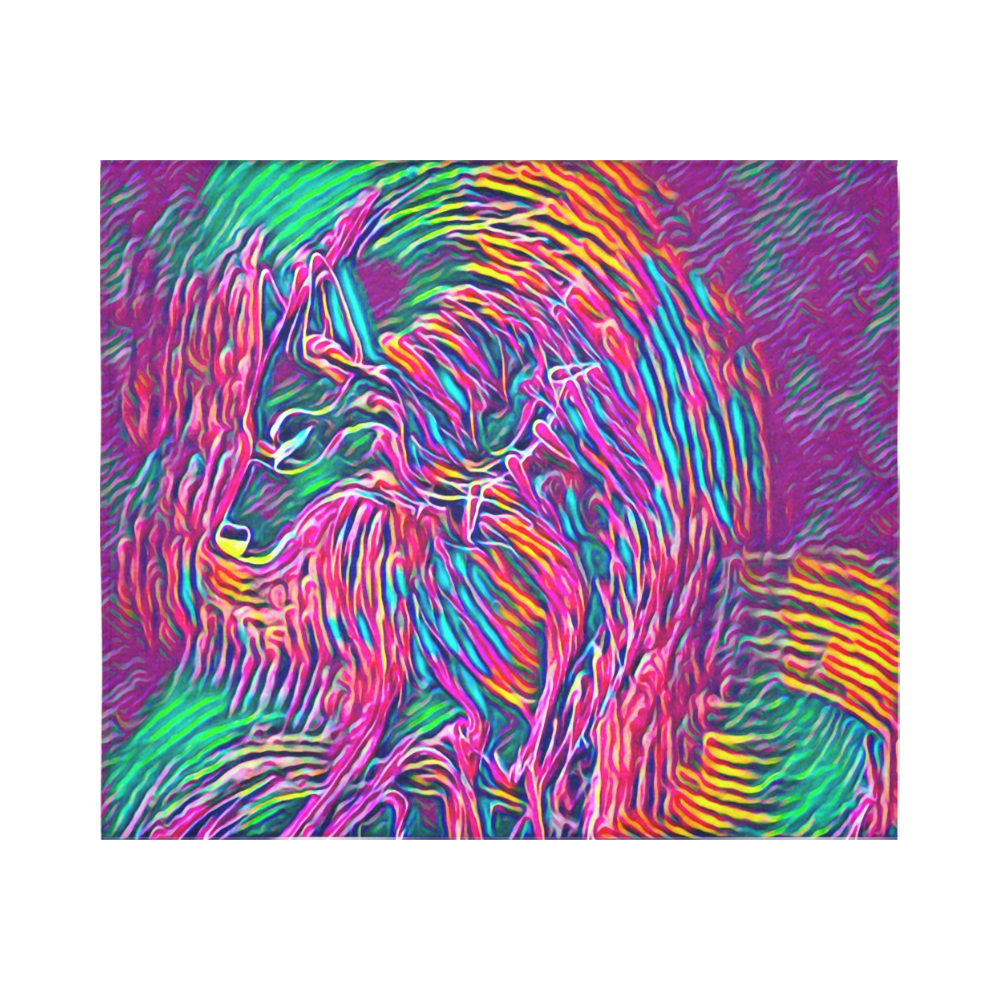 Cosmic Wolf Rainbow Black Light Rave Cotton Linen Wall Tapestry 60 X Cosmic Wolf Rainbow Black Light Rave Cotton Linen Wall Tapestry 60 X 51 Id D3479310