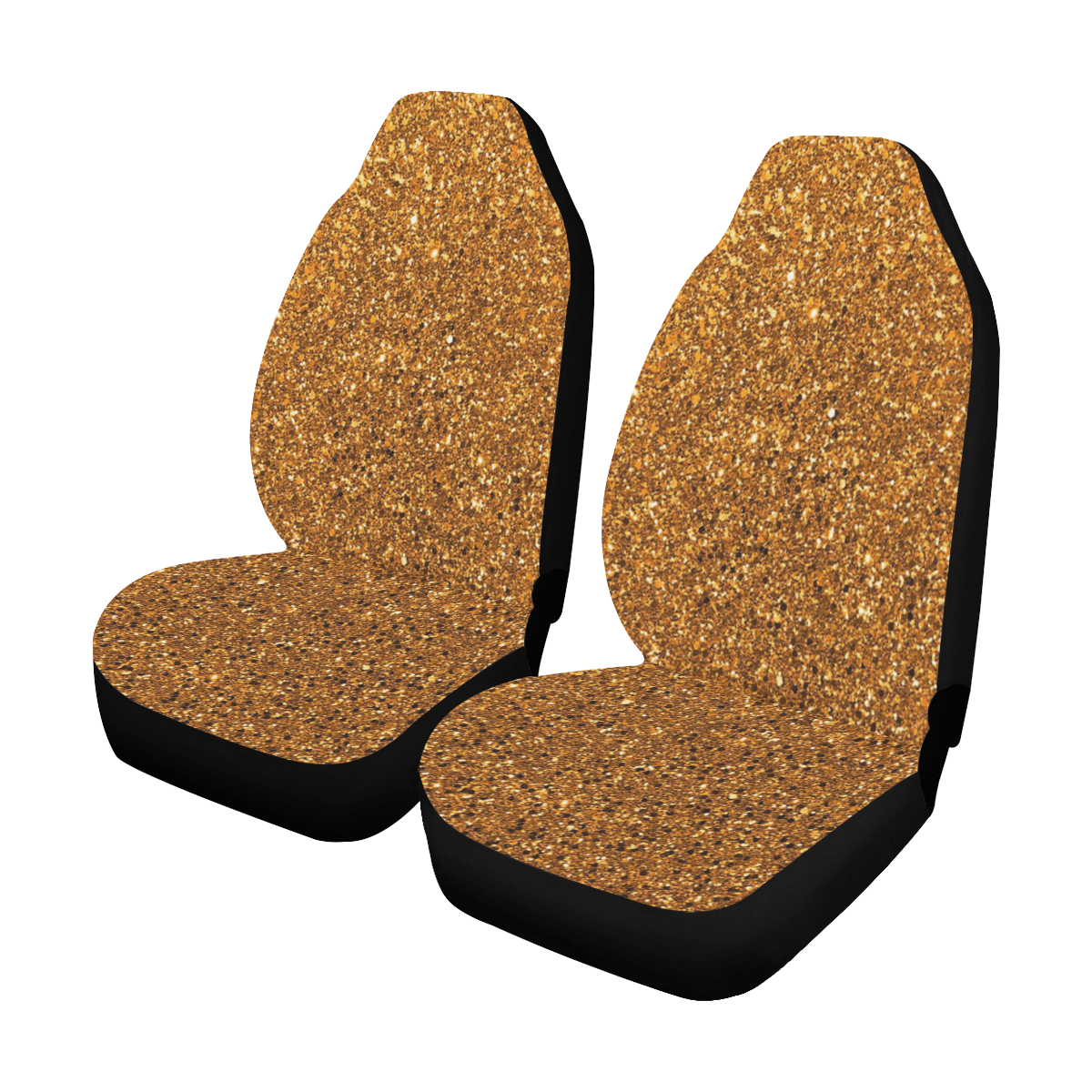 Copper Glitter Car Seat Covers Set Of 2 Id D2996062