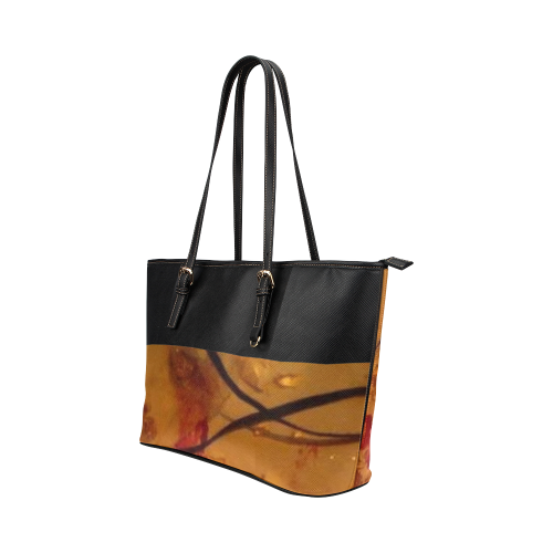 SERIPPY Leather Tote Bag/Small (Model 1651)