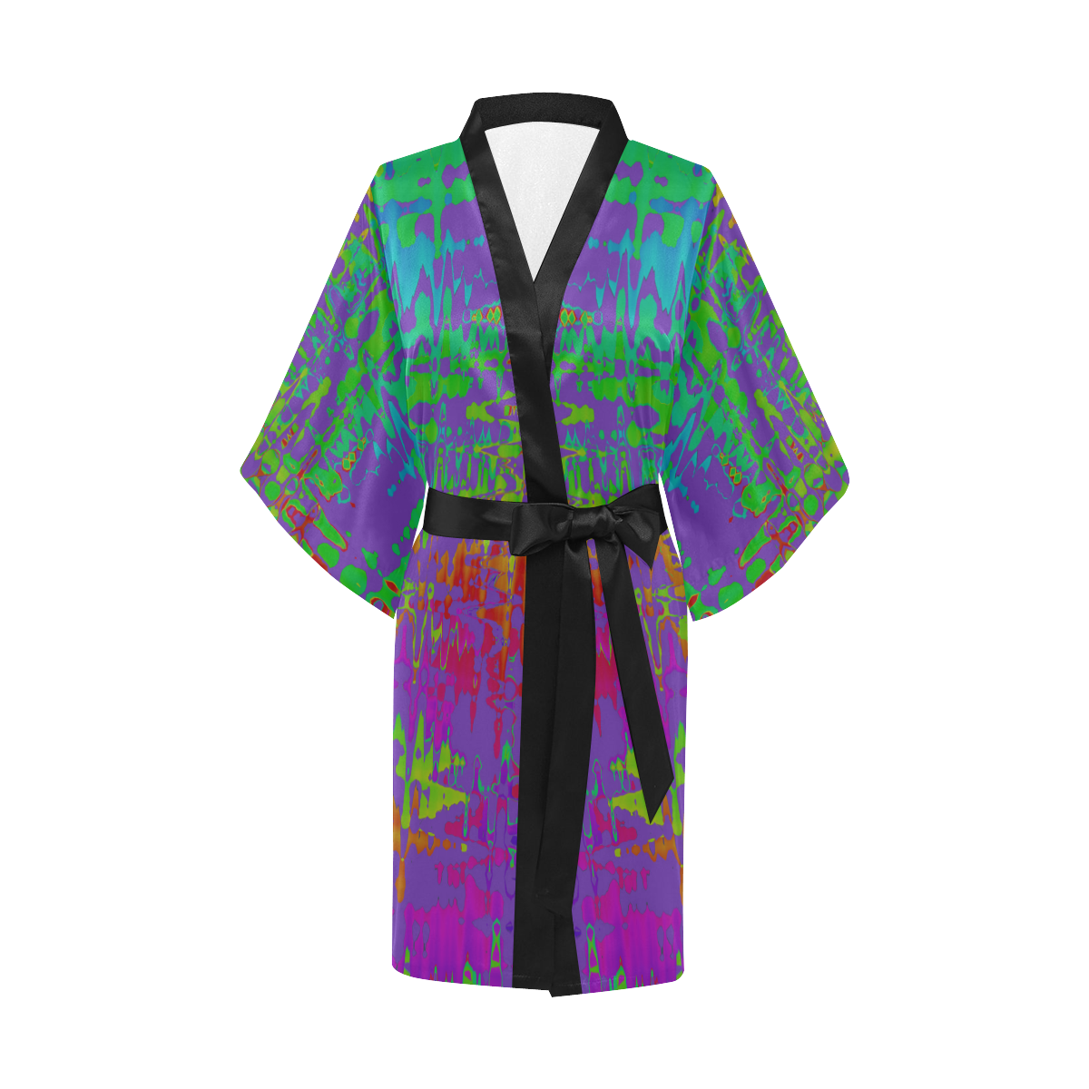 Abstract 05 Kimono Robe