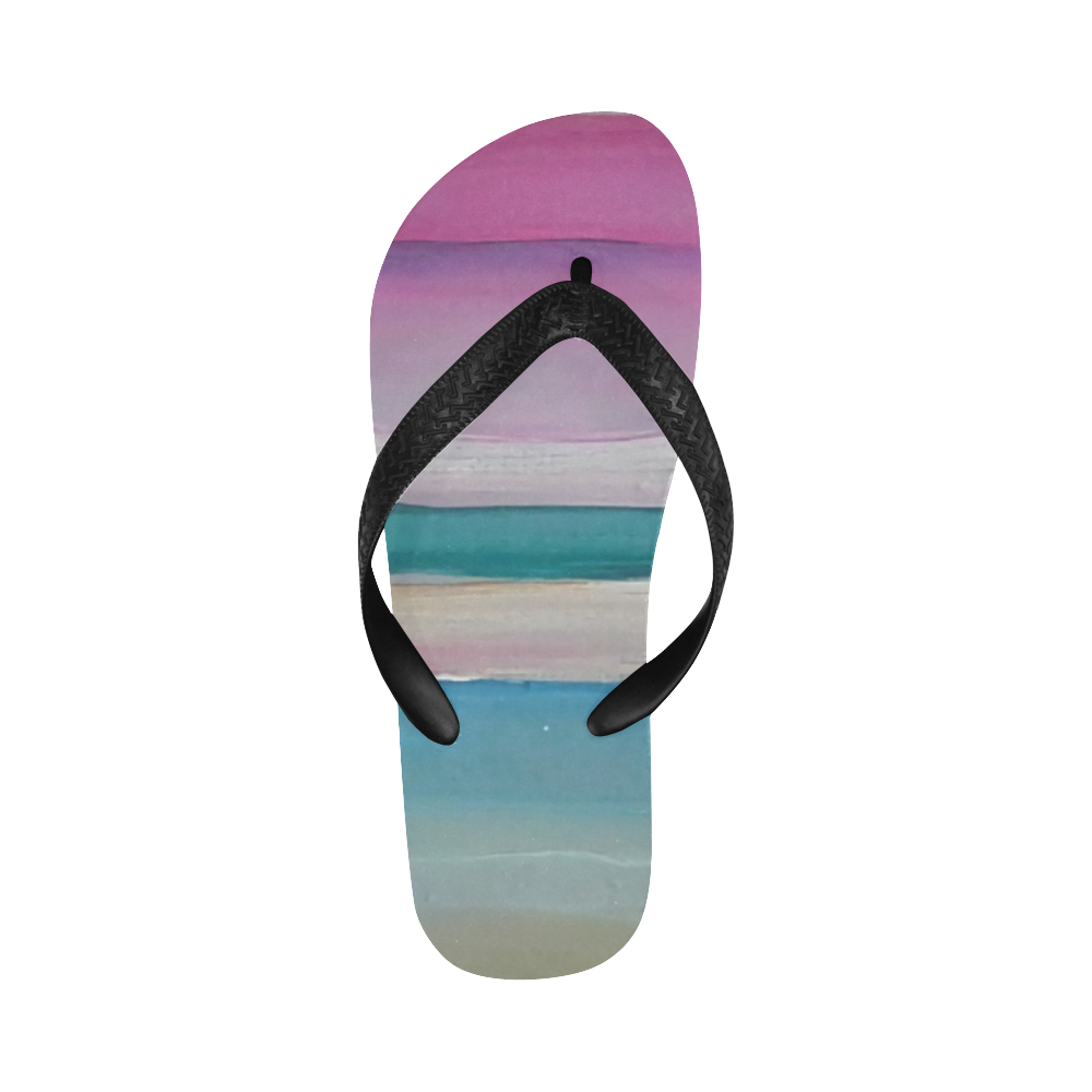 Sunset Beach Flip Flops for Men/Women (Model 040)