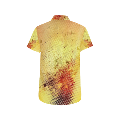 Gold Colors by Nico Bielow Men's All Over Print Short Sleeve Shirt (Model T53)