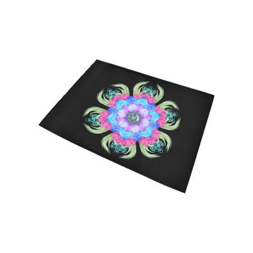 lotus-flower Area Rug 5'3''x4'