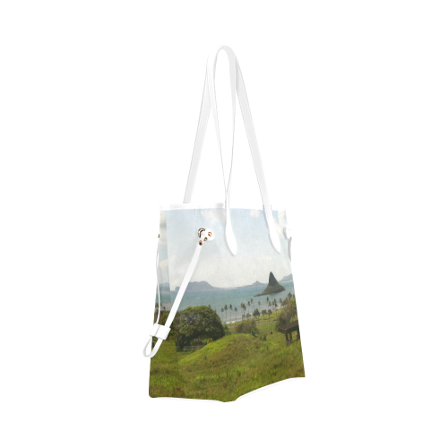 Chinaman's Hat Oahu Clover Canvas Tote Bag (Model 1661)
