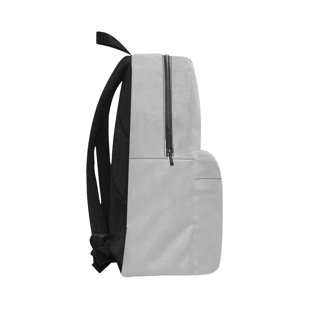 color silver Unisex Classic Backpack (Model 1673)