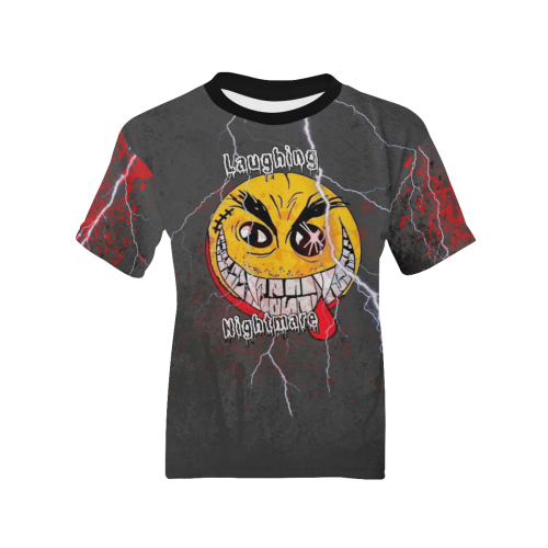Laughing nightmare by Nico Bielow Kids' All Over Print T-shirt (Model T65)