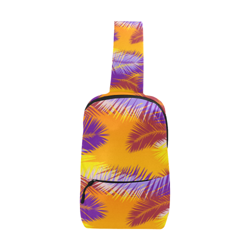 Tropical summer pop art Chest Bag (Model 1678)