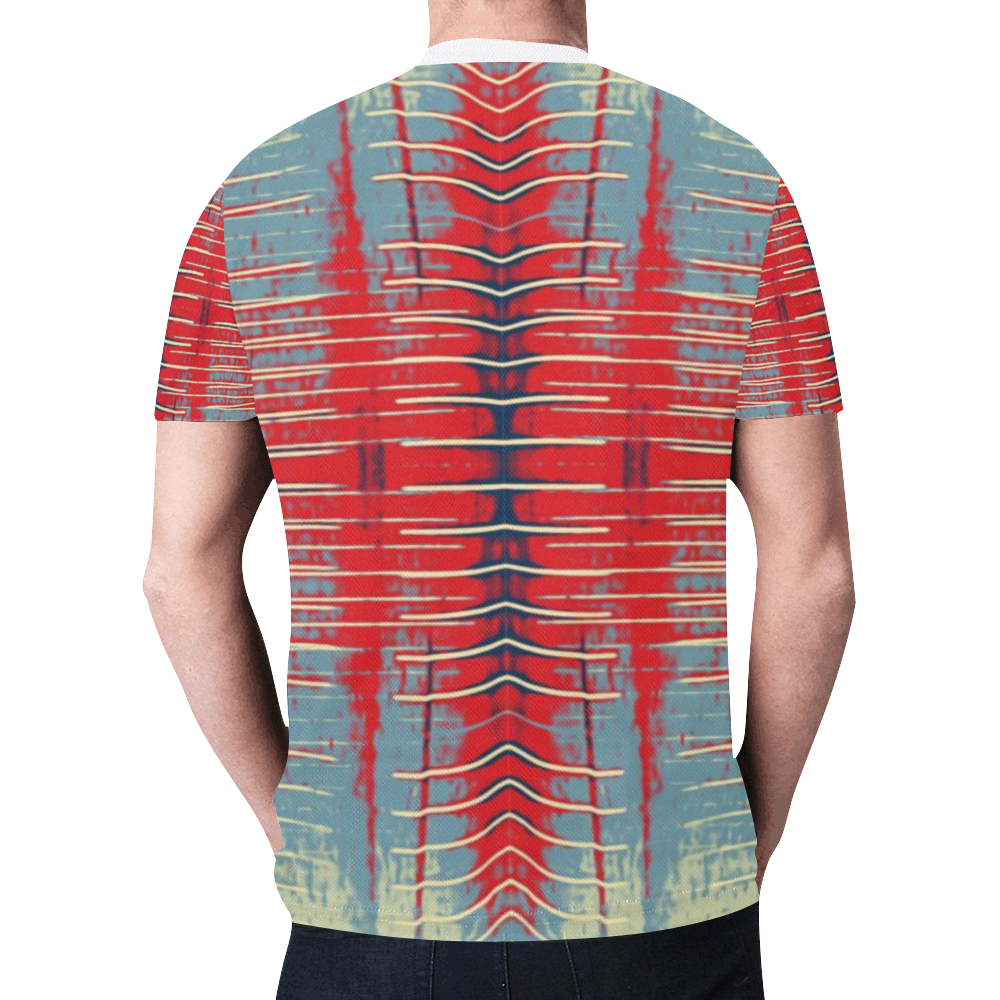 atmospheric floating 2 New All Over Print T-shirt for Men (Model T45)