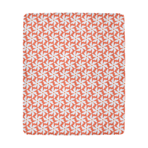 Coral Jasmine Ultra-Soft Micro Fleece Blanket 50"x60"