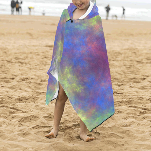 Universe of Color Kids' Hooded Bath Towels