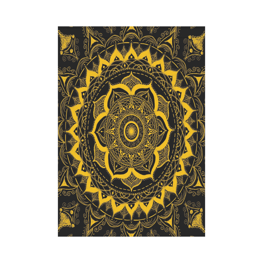 MANDALA SUNSHINE Garden Flag 28''x40'' （Without Flagpole）