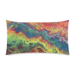 Powerful Rectangle Pillow Case 20"x36"(Twin Sides)
