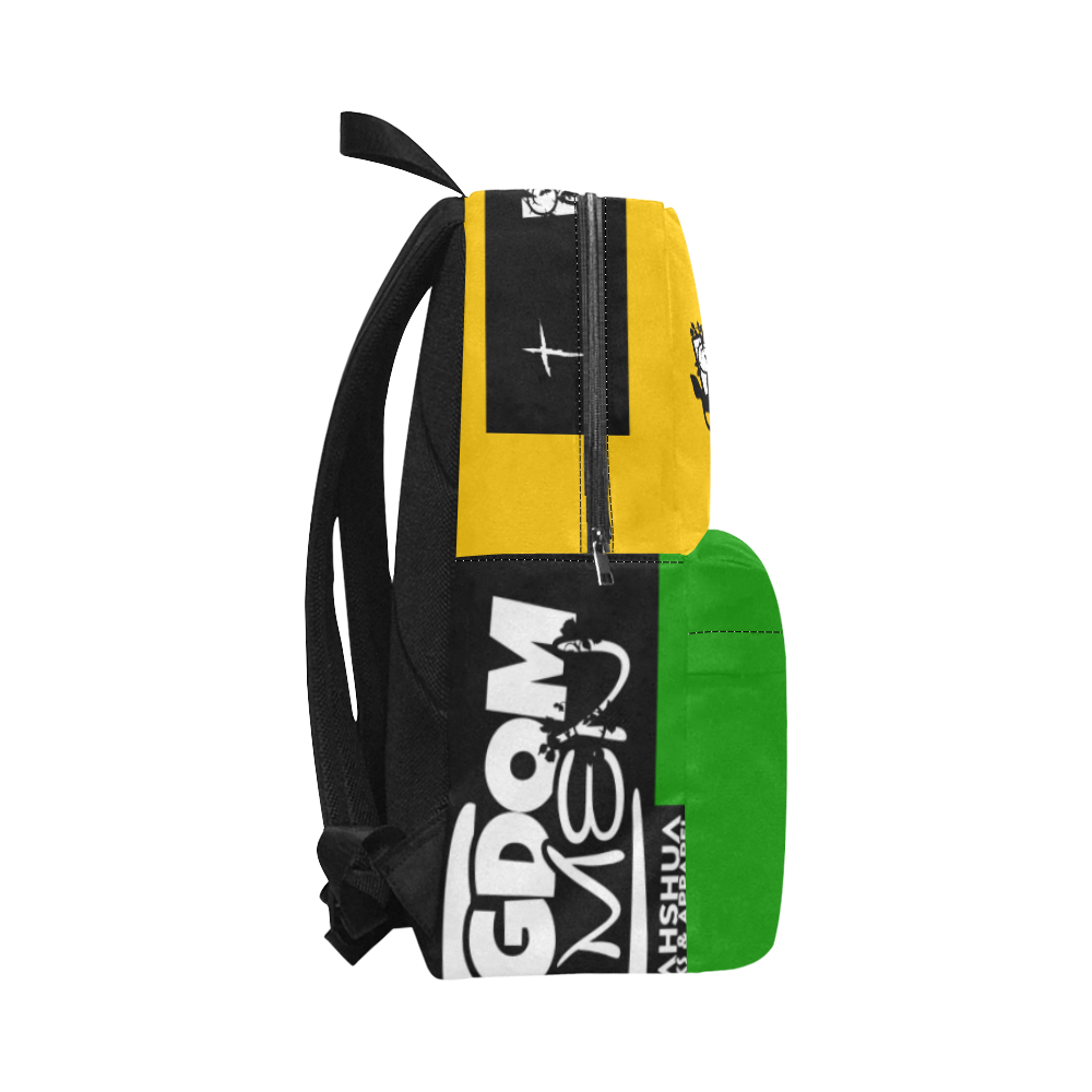 Neon Green/Yellow Unisex Classic Backpack (Model 1673)