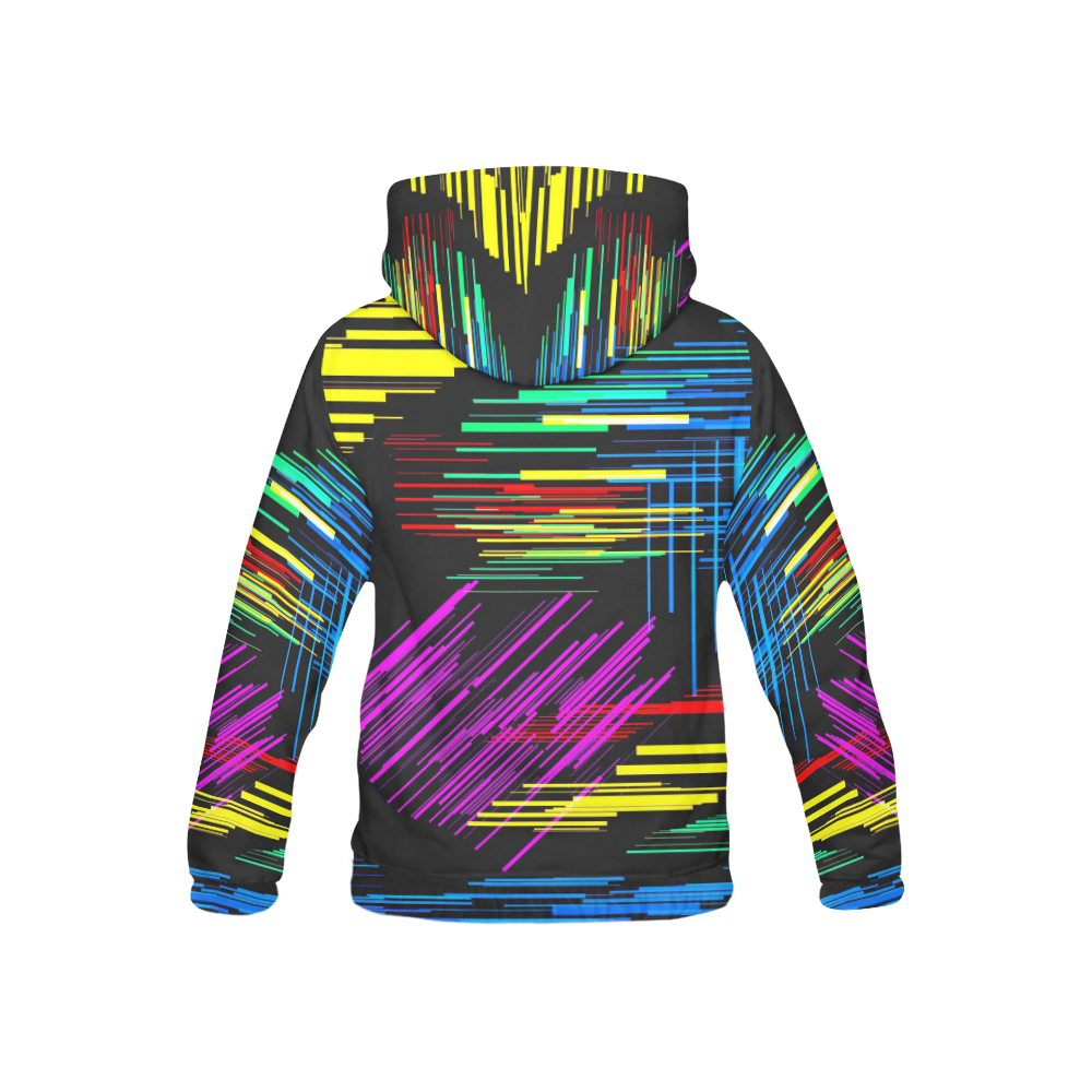 New Pattern factory 2A by JamColors All Over Print Hoodie for Kid (USA Size) (Model H13)