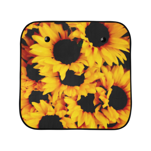 Sunny Sunflowers Car Sun Shade 28"x28"x2pcs