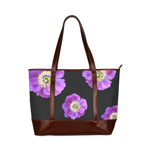 Fairlings Delight's Floral Luxury Collection- Purple Beauty 53086a6 Tote Handbag (Model 1642)