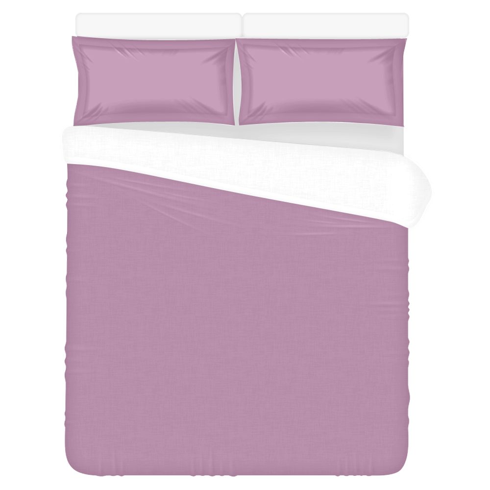 color mauve 3-Piece Bedding Set