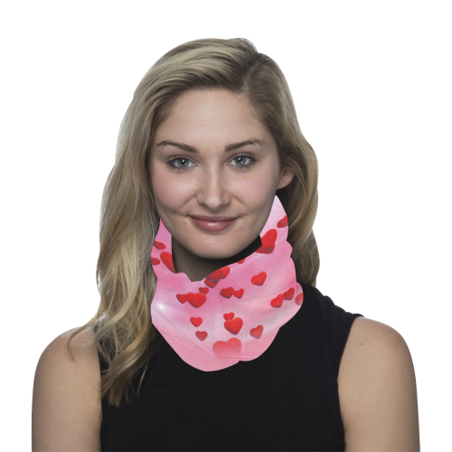 lovely romantic sky heart pattern for valentines day, mothers day, birthday, marriage - scarf Multifunctional Headwear