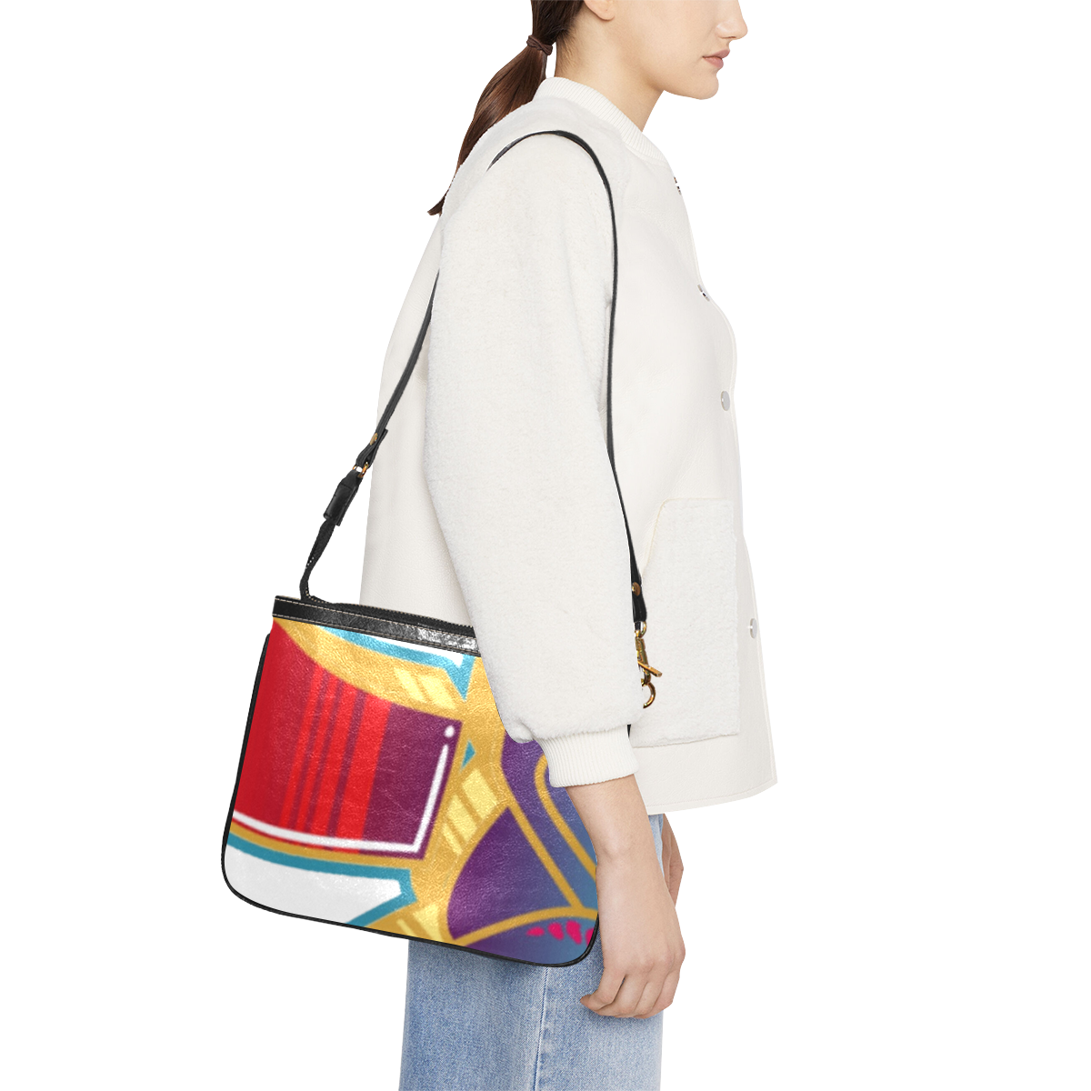 Art Pop Small Shoulder Bag (Model 1710)