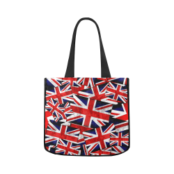 Union Jack British UK Flag Canvas Tote Bag 02 Model 1603 (Two sides)