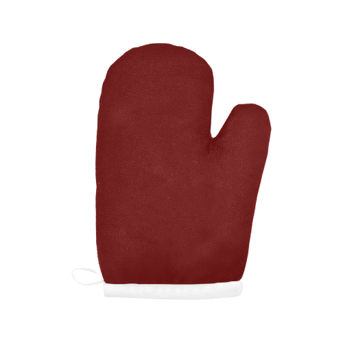 color blood red Oven Mitt