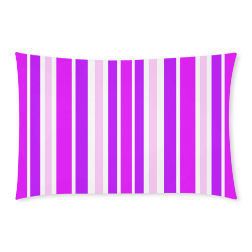 Summer Purples Stripes 3-Piece Bedding Set