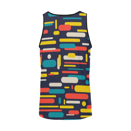 Colorful Rectangles Men's All Over Print Tank Top (Model T57)