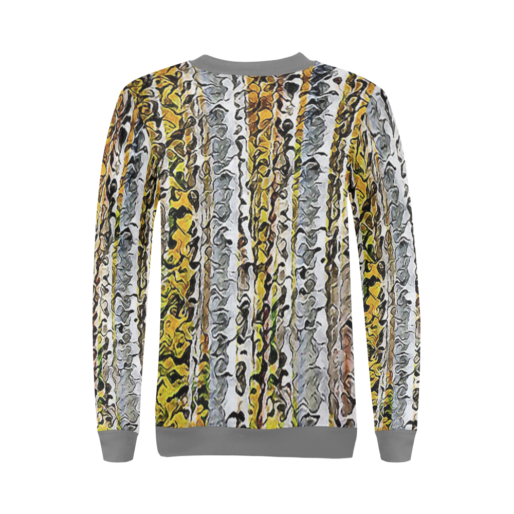 Can't See the Forest All Over Print Crewneck Sweatshirt for Women (Model H18)
