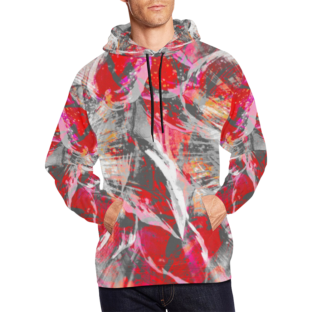 wheelVibe_vibe33 All Over Print Hoodie for Men/Large Size (USA Size) (Model H13)