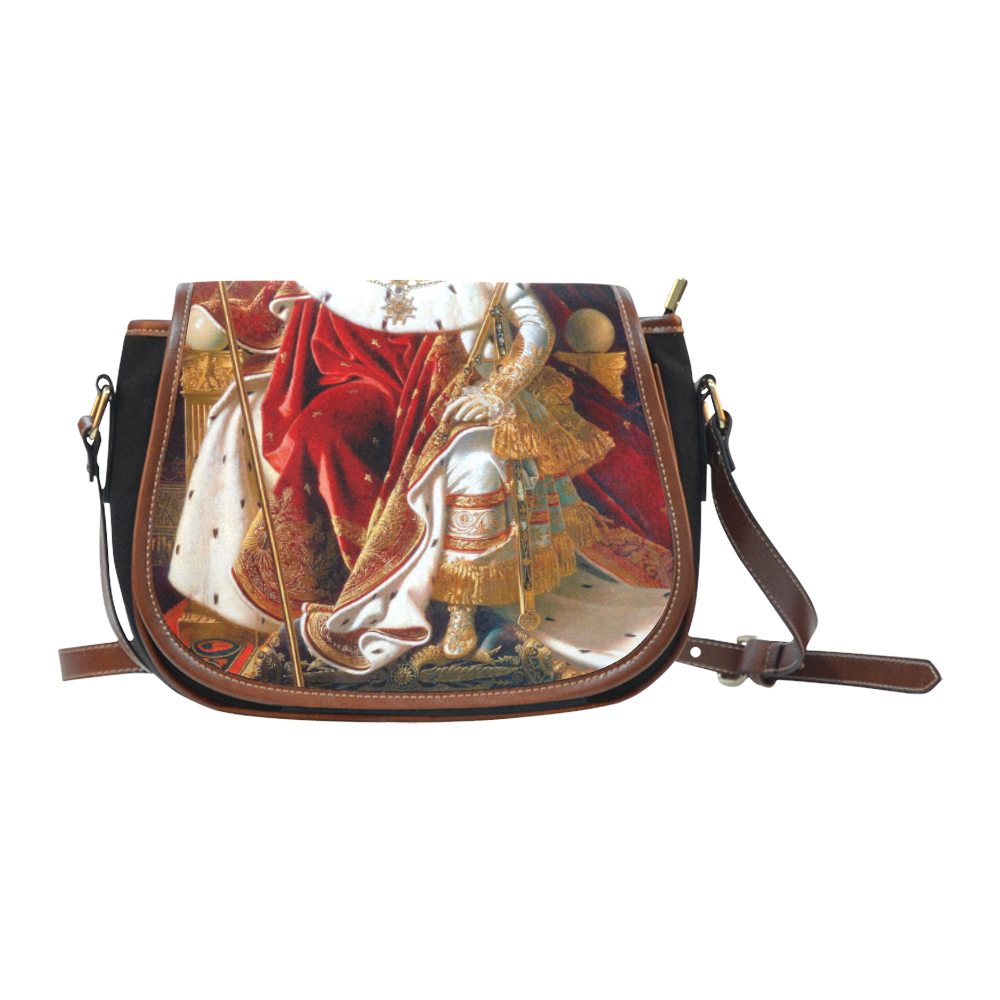 Napoleon Bonaparte 5 Saddle Bag/Small (Model 1649)(Flap Customization)