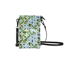 zappwaits - flower 22 Small Cell Phone Purse (Model 1711)