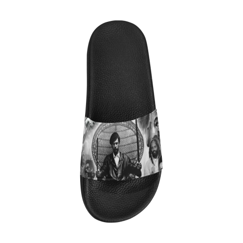 BLACK PANTHER PARTY Women's Slide Sandals (Model 057)