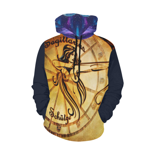 Sagittarius woods All Over Print Hoodie for Women (USA Size) (Model H13)