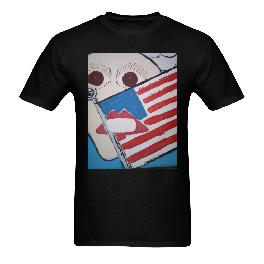 explore Men's T-shirt in USA Size (Front Printing Only) (Model T02)