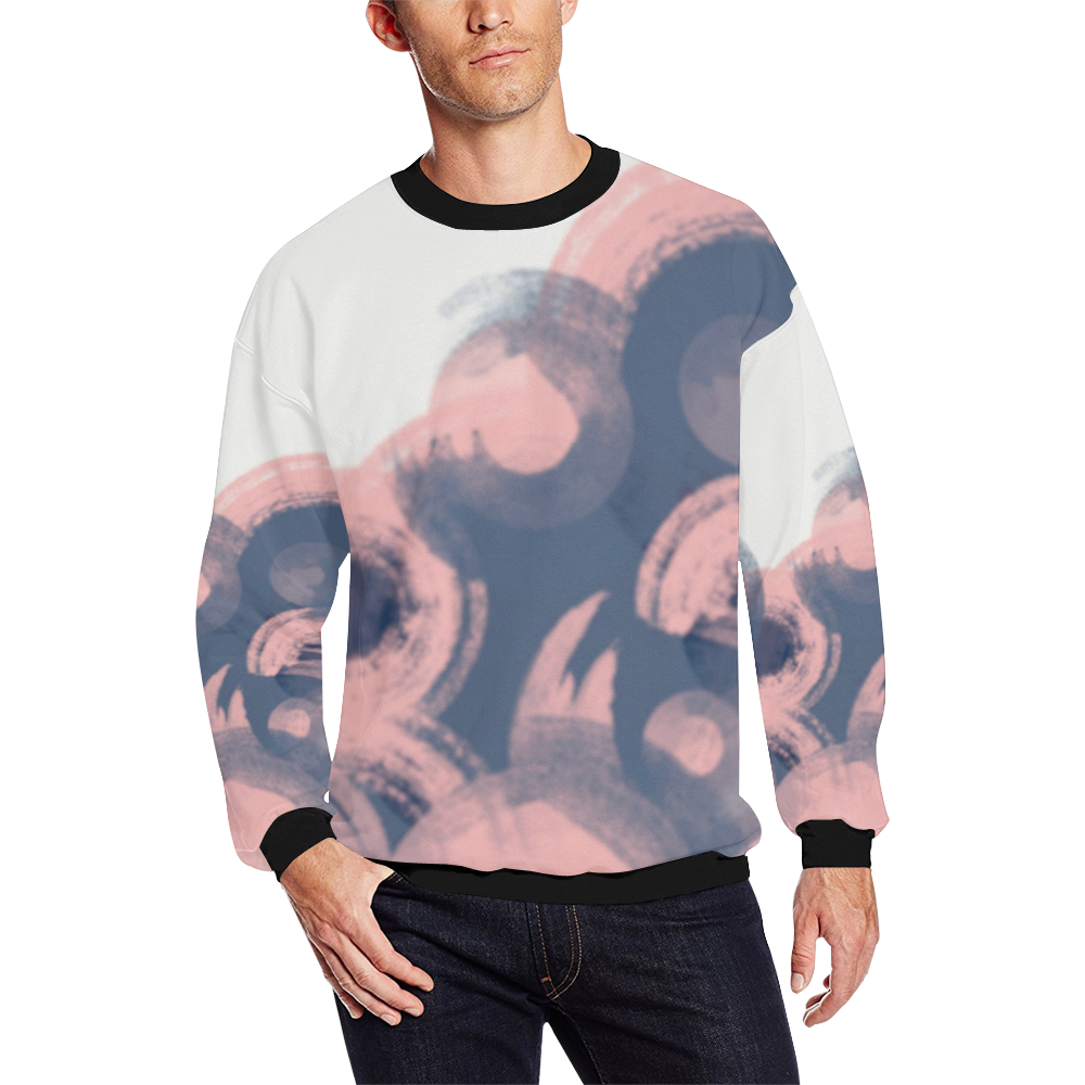 CD magic All Over Print Crewneck Sweatshirt for Men/Large (Model H18)