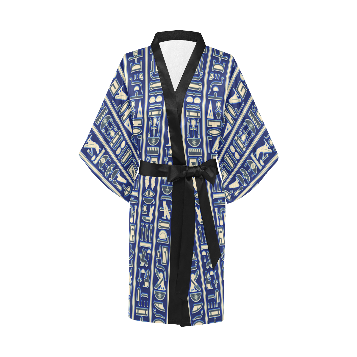 Ancient Egyptian Alphabet Kimono Robe