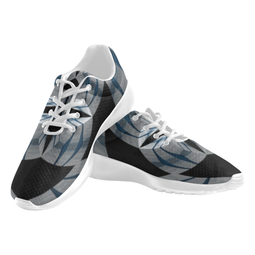 Abstract Women's Athletic Shoes (Model 0200)