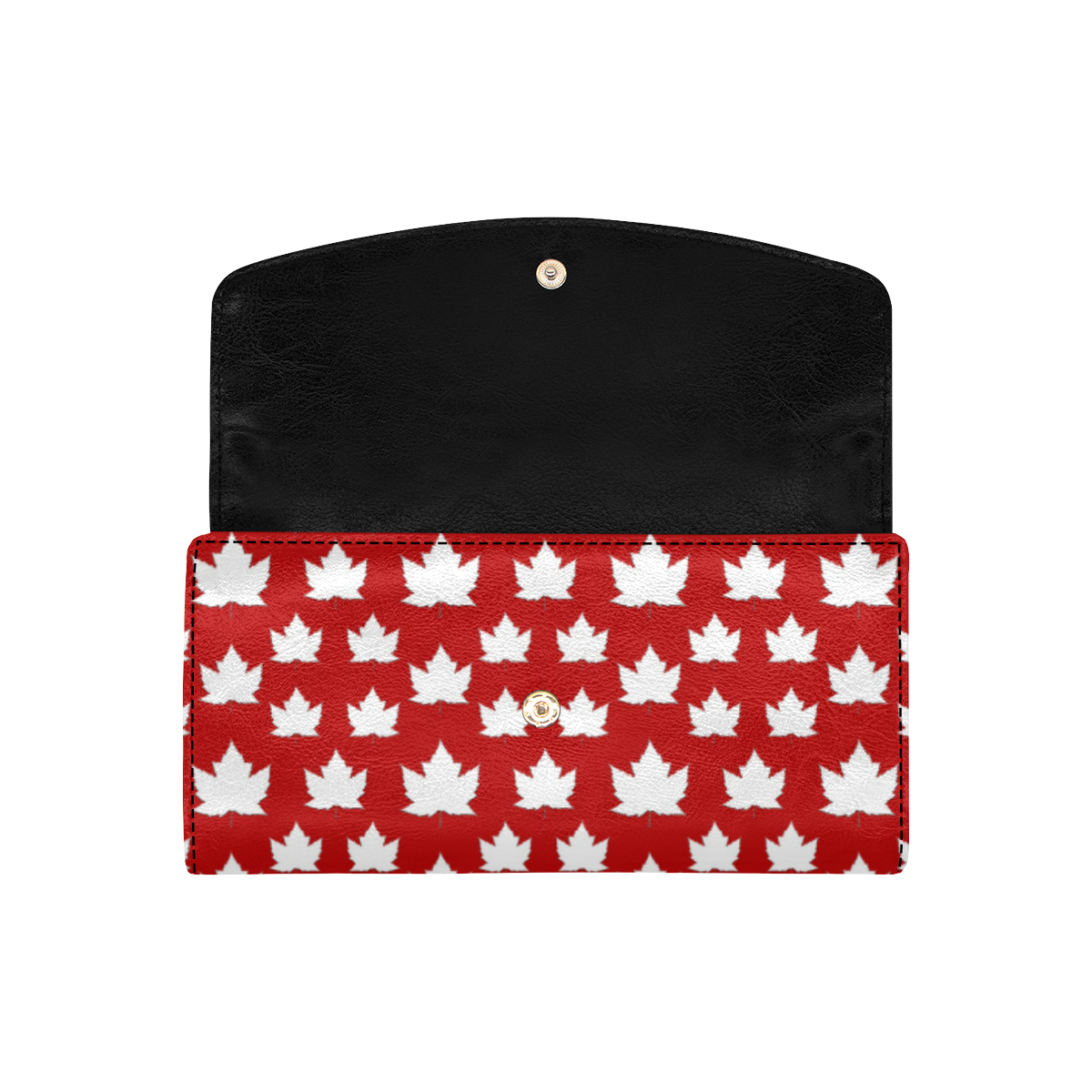 Cute Canada Wallets Women's Flap Wallet (Model 1707)