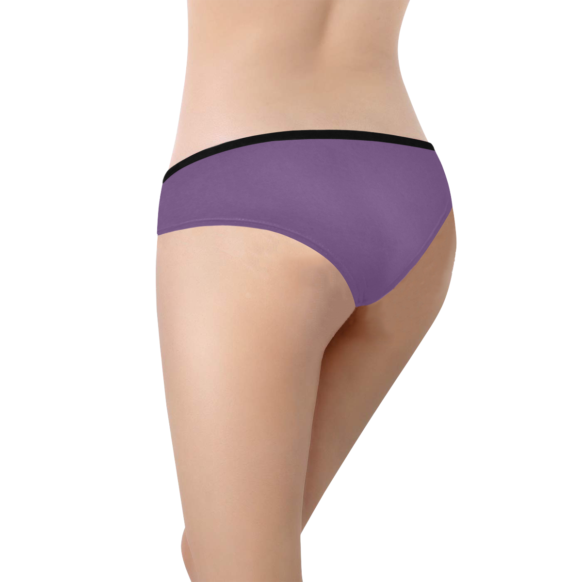 color purple 3515U Women's Hipster Panties (Model L33)