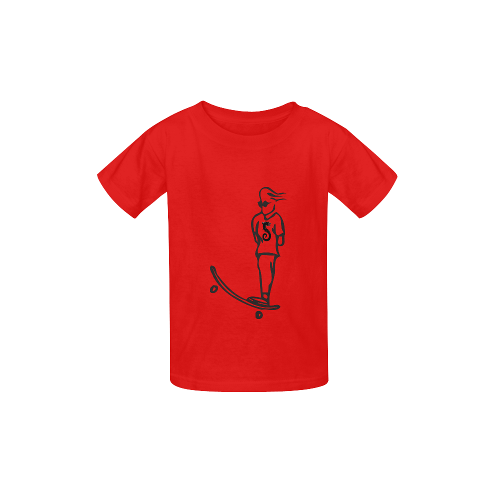 Skateboard Kid's  Classic T-shirt (Model T22)