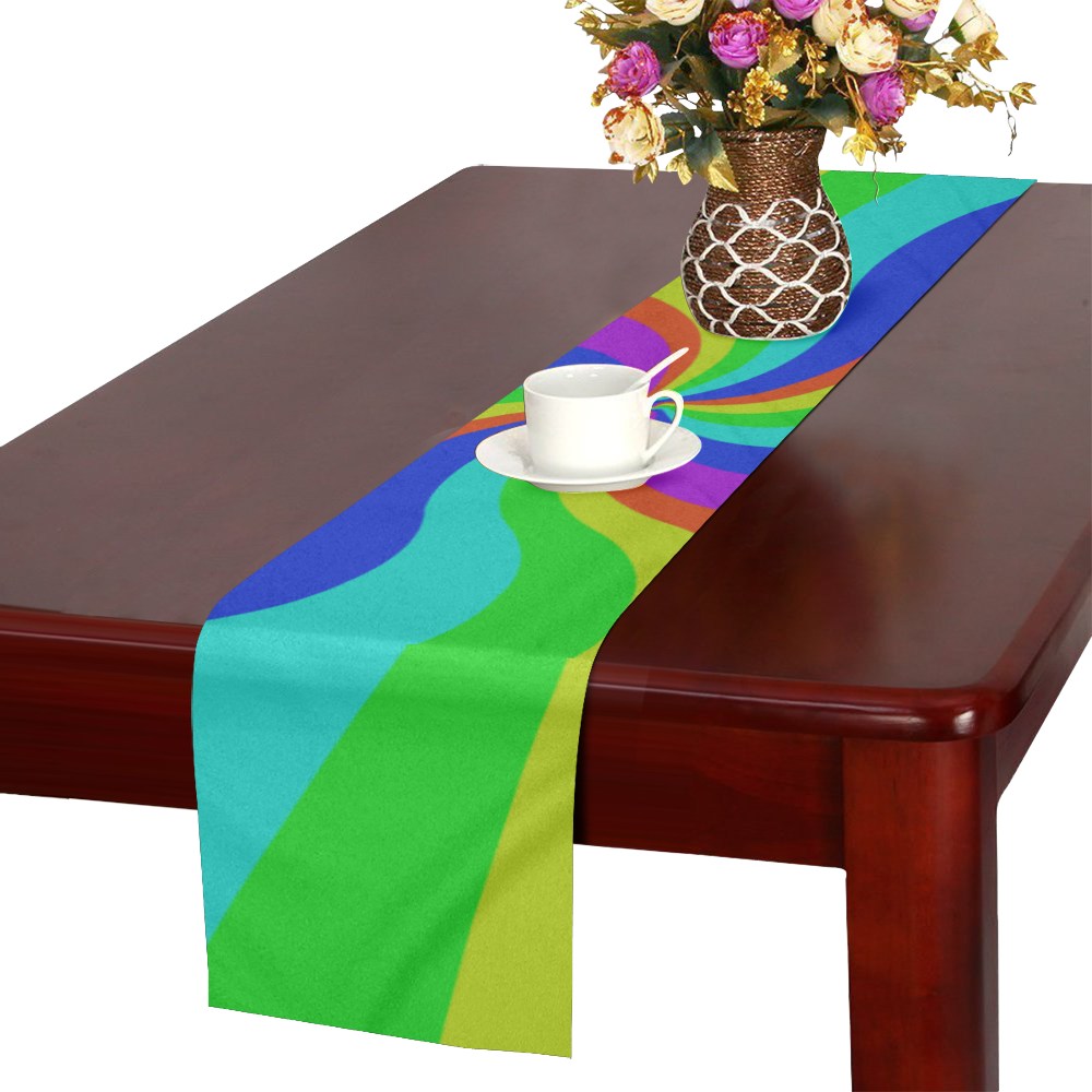 Rainbow Table Runner 14x72 inch