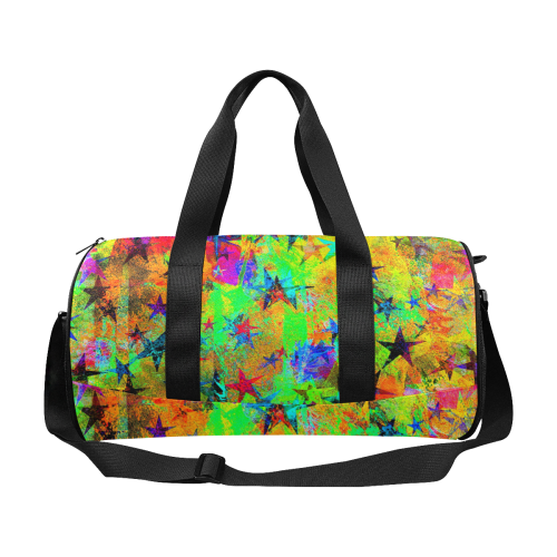 stars and texture colors Duffle Bag (Model 1679)