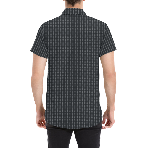 Model #51c| Men's All Over Print Short Sleeve Shirt (Model T53)