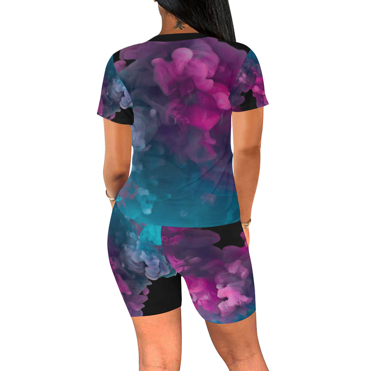 3D Air Art Women's Short Yoga Set