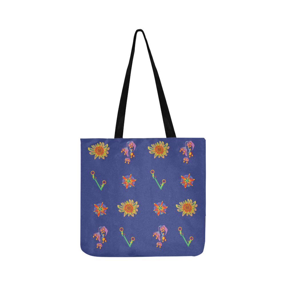 Super Tropical Floral 7 Reusable Shopping Bag Model 1660 (Two sides)