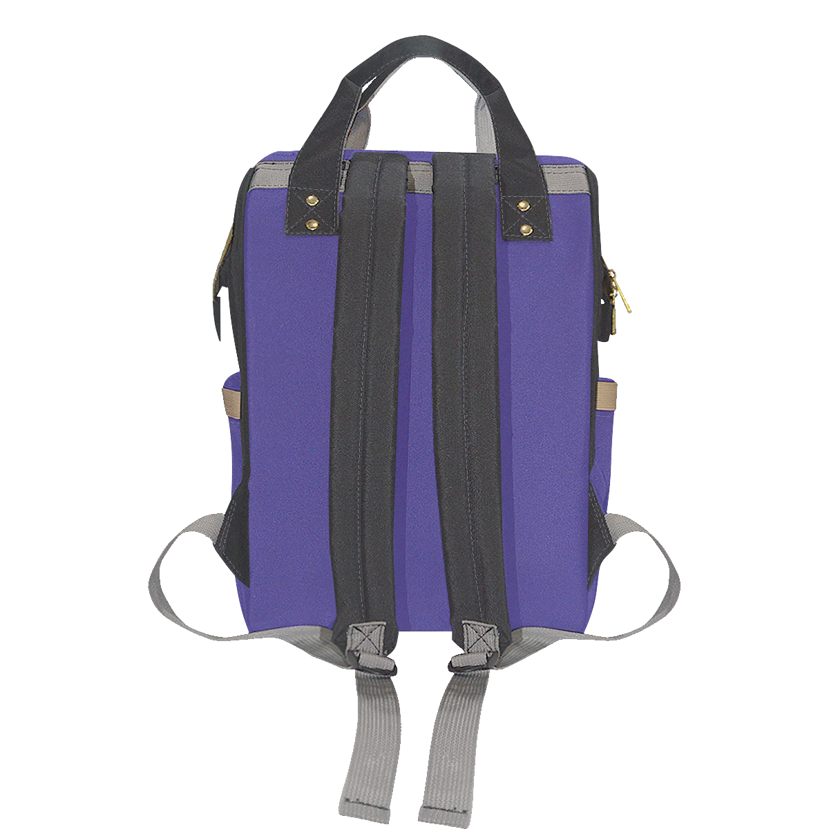 color dark slate blue Multi-Function Diaper Backpack/Diaper Bag (Model 1688)
