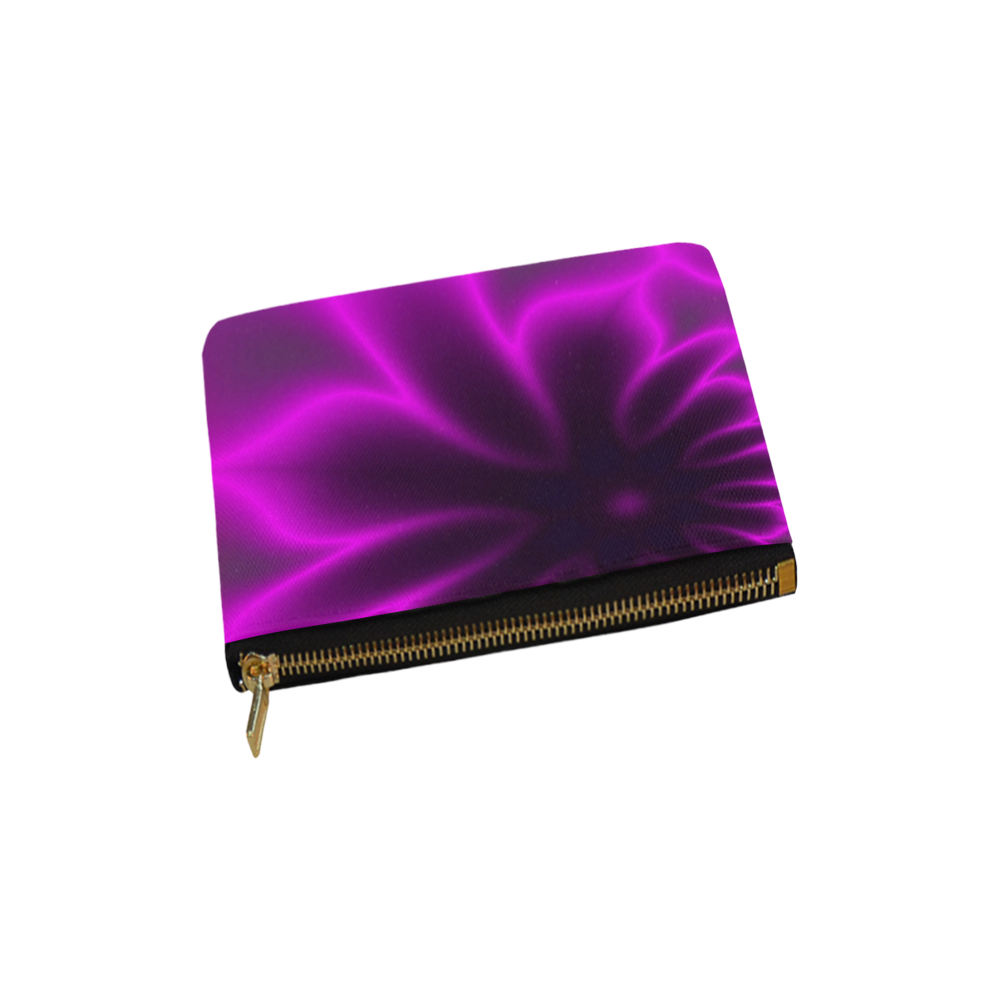 Purple Blossom Carry-All Pouch 6''x5''