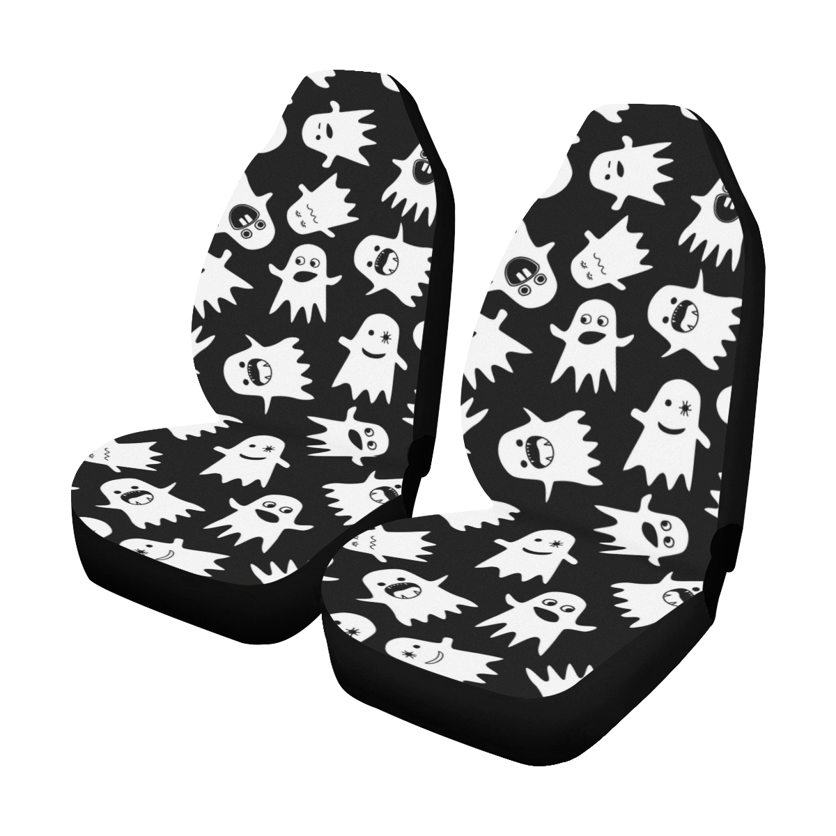 Halloween Ghosts Car Seat Covers (Set of 2)