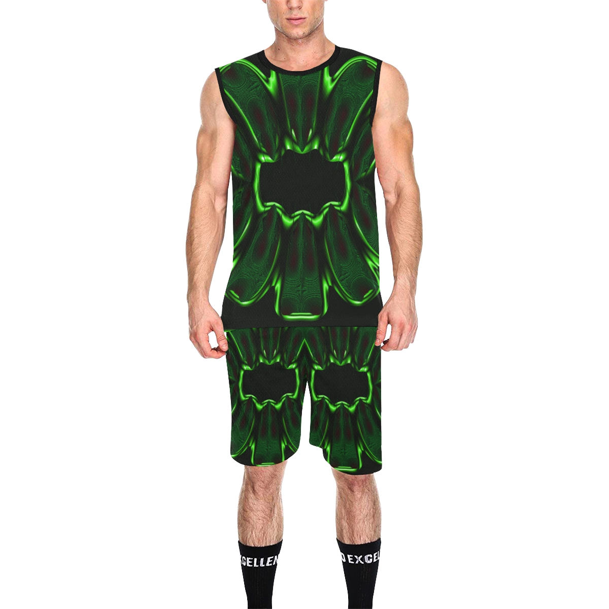 8000  EKPAH 7 low All Over Print Basketball Uniform