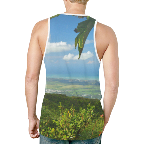 YS_0056 - Mountain View New All Over Print Tank Top for Men (Model T46)